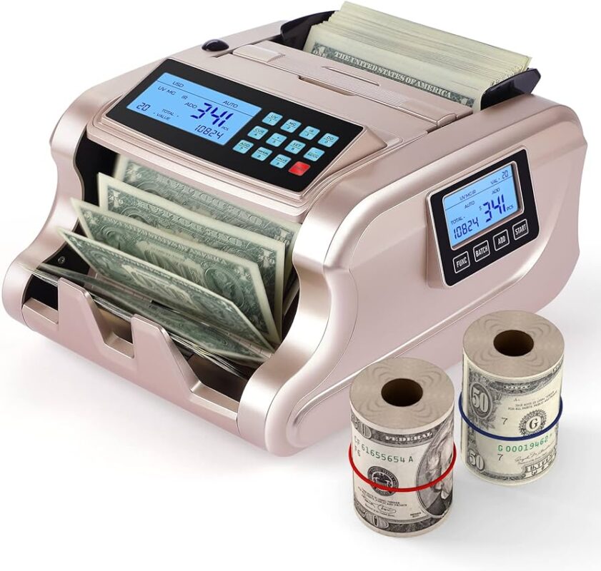 HOW MUCH IS MONEY COUNTING MACHINE SOLD ONLINE TODAY